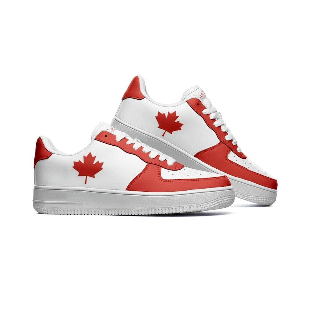 Canada Flag Air Force Shoes Custom Country