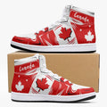 Canada Flag JD1 High Top Shoes 