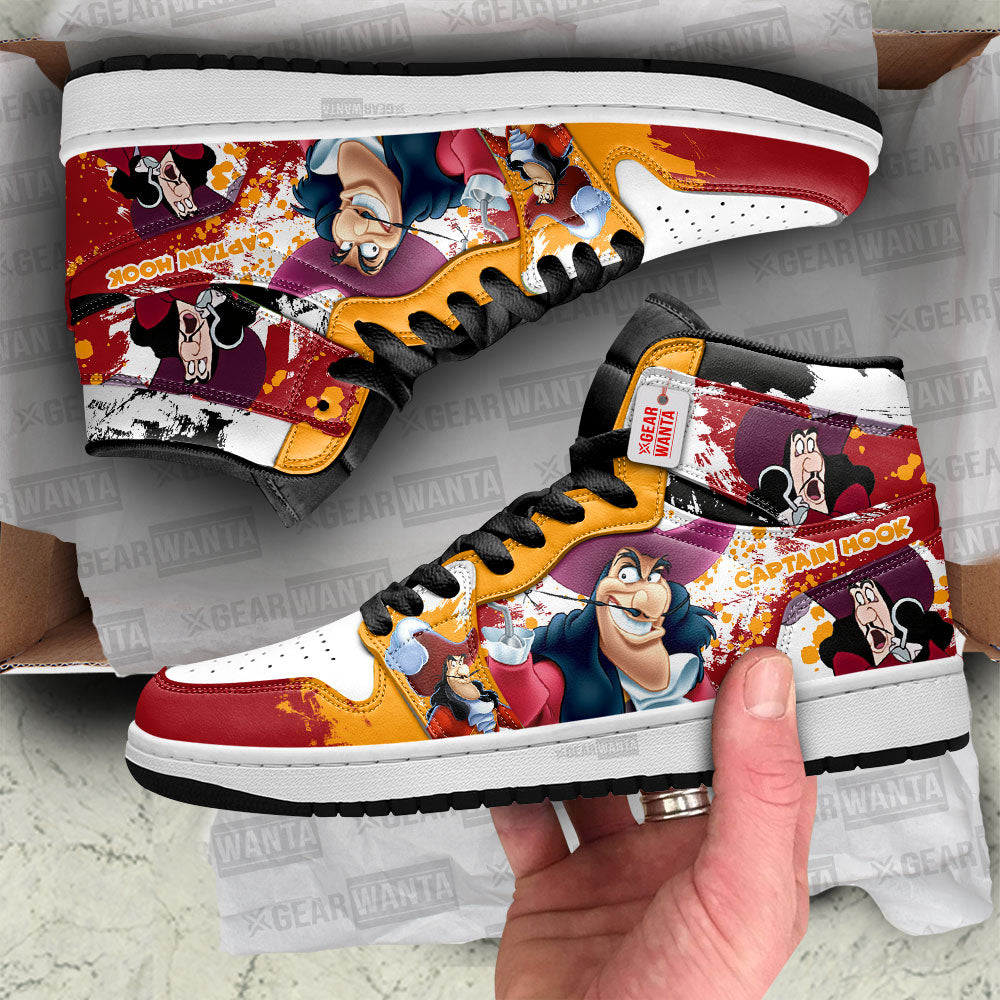 Captain Hook J1 Shoes Custom For Fans- gearwanta.com