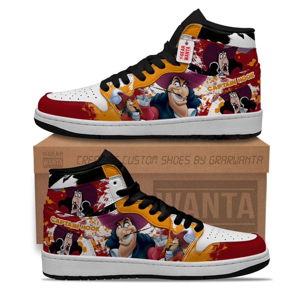 Captain Hook J1 Shoes Custom For Fans- gearwanta.com