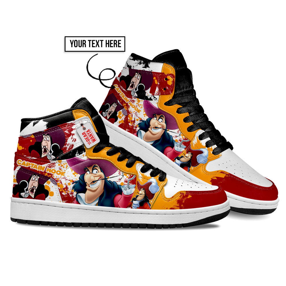 Captain Hook J1 Shoes Custom For Fans- gearwanta.com