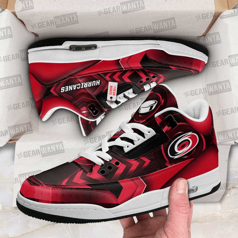 Carolina Hurricane J3 Sneakers Custom Shoes-Gear Wanta