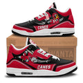 Carolina Hurricanes J3 Sneakers Custom Shoes-Gear Wanta