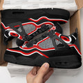 Carolina Hurricanes Aj4 Sneakers Custom Shoes-Gear Wanta