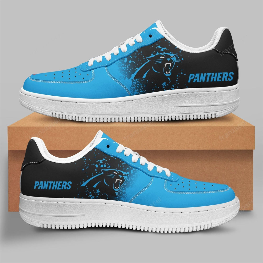 Carolina Panthers Air Sneakers 11632RB-NAF-Gear Wanta