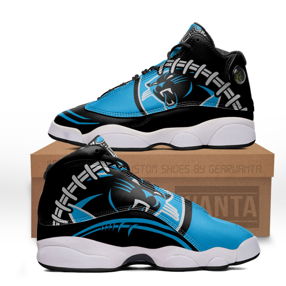 Carolina Panthers J13 Sneakers Custom Shoes-Gear Wanta