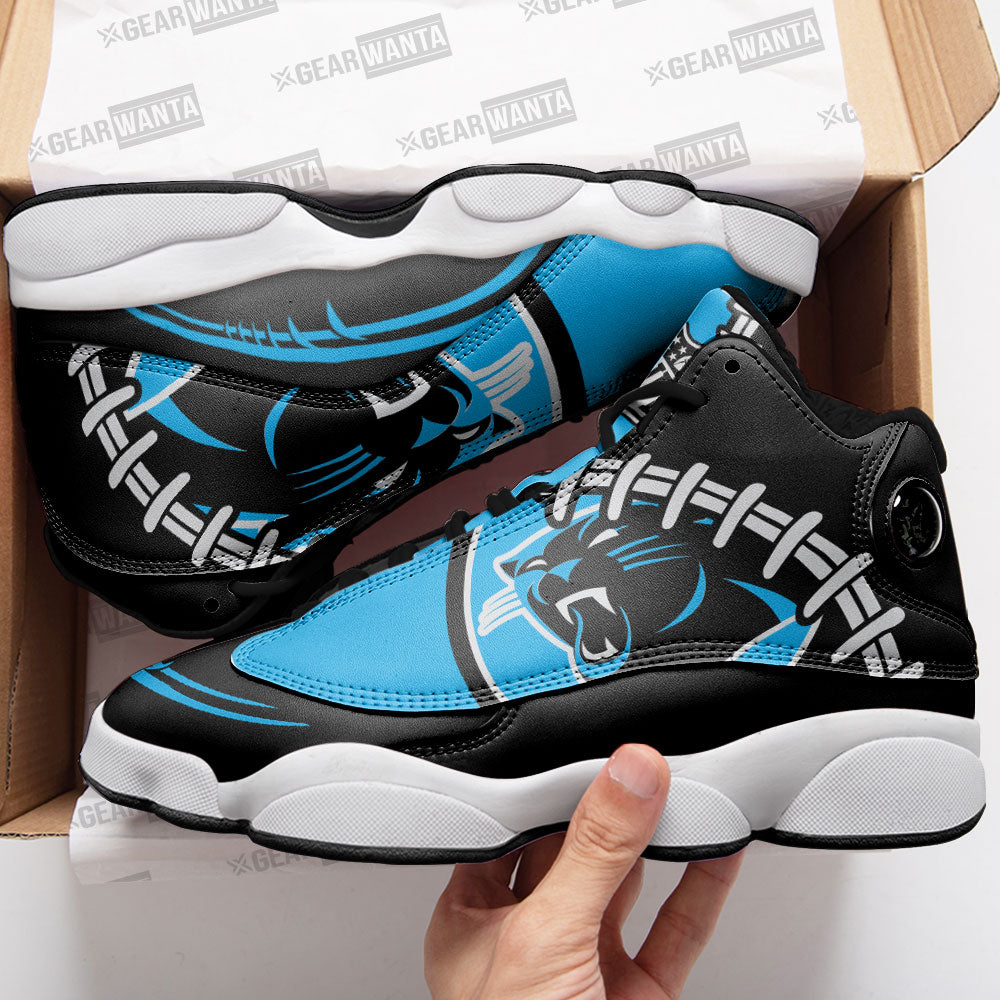 Carolina Panthers J13 Sneakers Custom Shoes-Gear Wanta