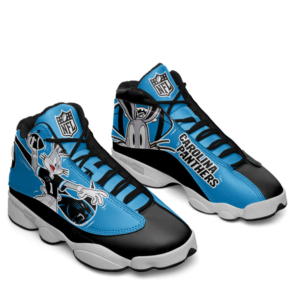 Carolina Panthers J13 Sneakers Custom Shoes-Gear Wanta