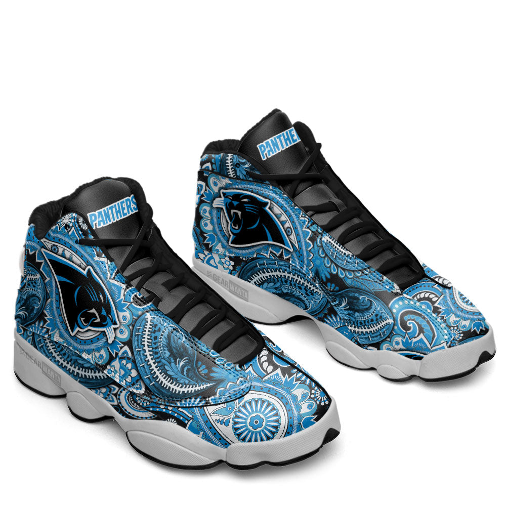 Carolina Panthers J13 Sneakers Custom Shoes-Gear Wanta