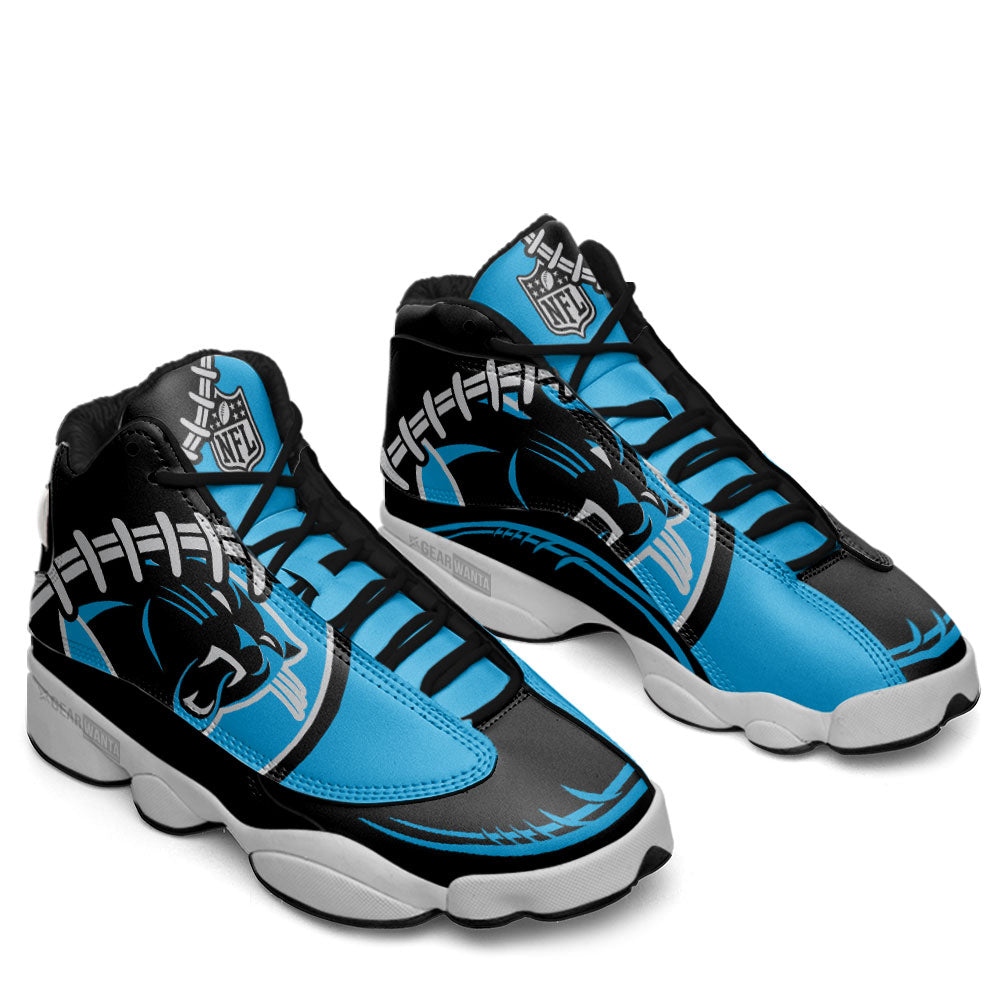 Carolina Panthers J13 Sneakers Custom Shoes-Gear Wanta