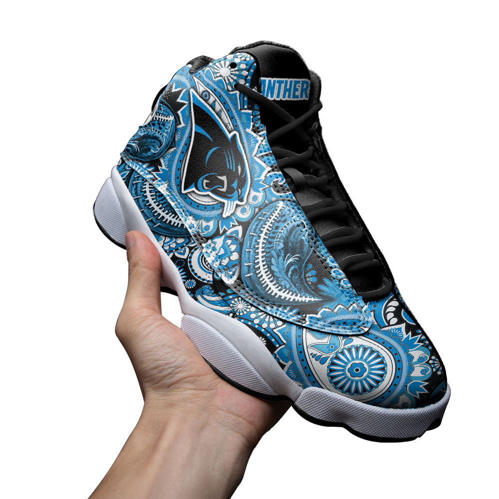 Carolina Panthers J13 Sneakers Custom Shoes-Gear Wanta