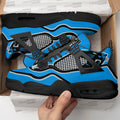 Carolina Panthers Aj4 Sneakers Custom Shoes-Gear Wanta
