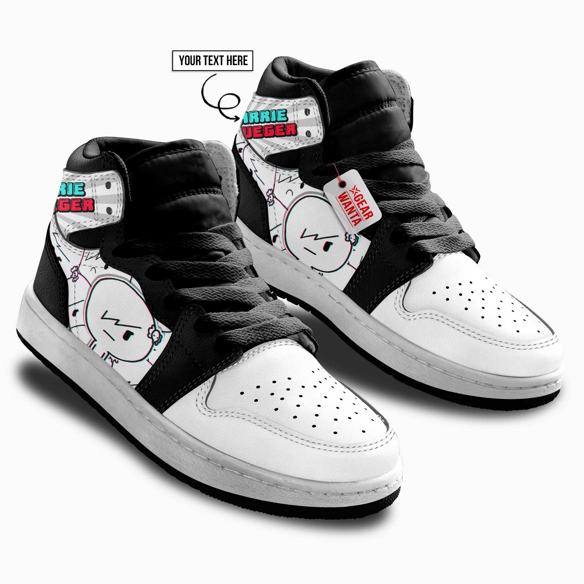 Carrie Krueger Kid J1s Sneakers Cartoon Collection - Gearwanta.com