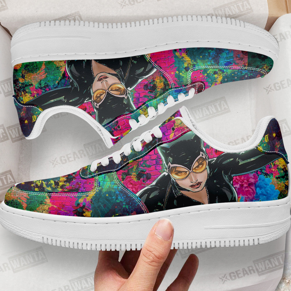 Catwoman Air Sneakers Custom For Fans-Gear Wanta