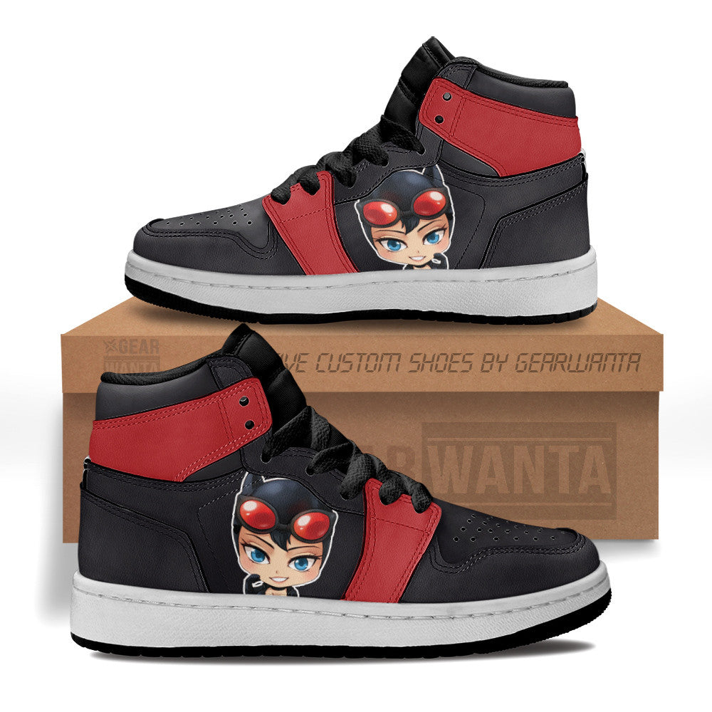 Catwoman Superhero Kid Sneakers Custom-Gear Wanta