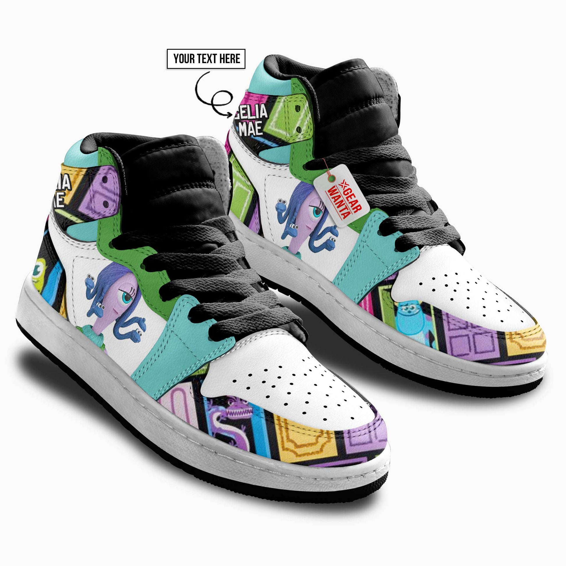 Celia Mae Kid J1s Sneakers Cartoon Collection - Gearwanta.com