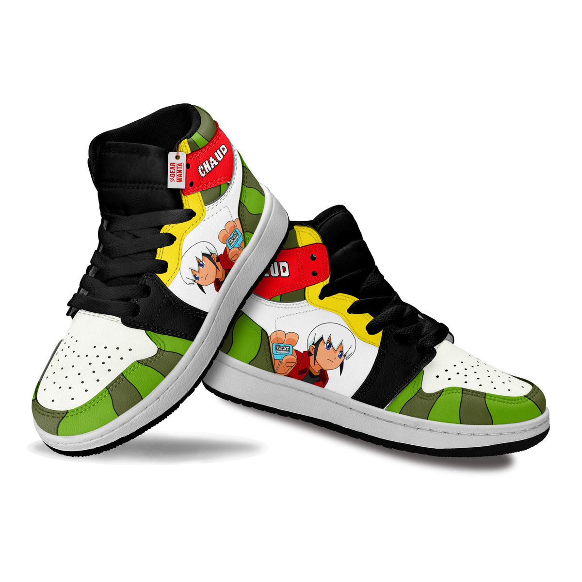 Chaud Mega Man Kid Sneakers Custom For Kids-Gear Wanta