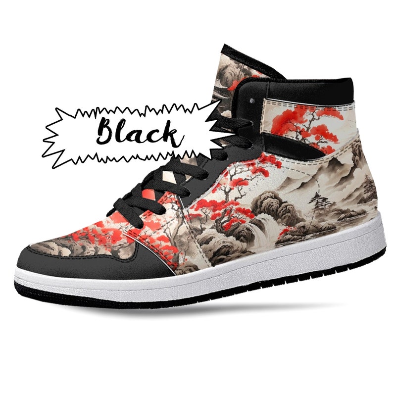 Cherry Blossom JD1 High Top Shoes 