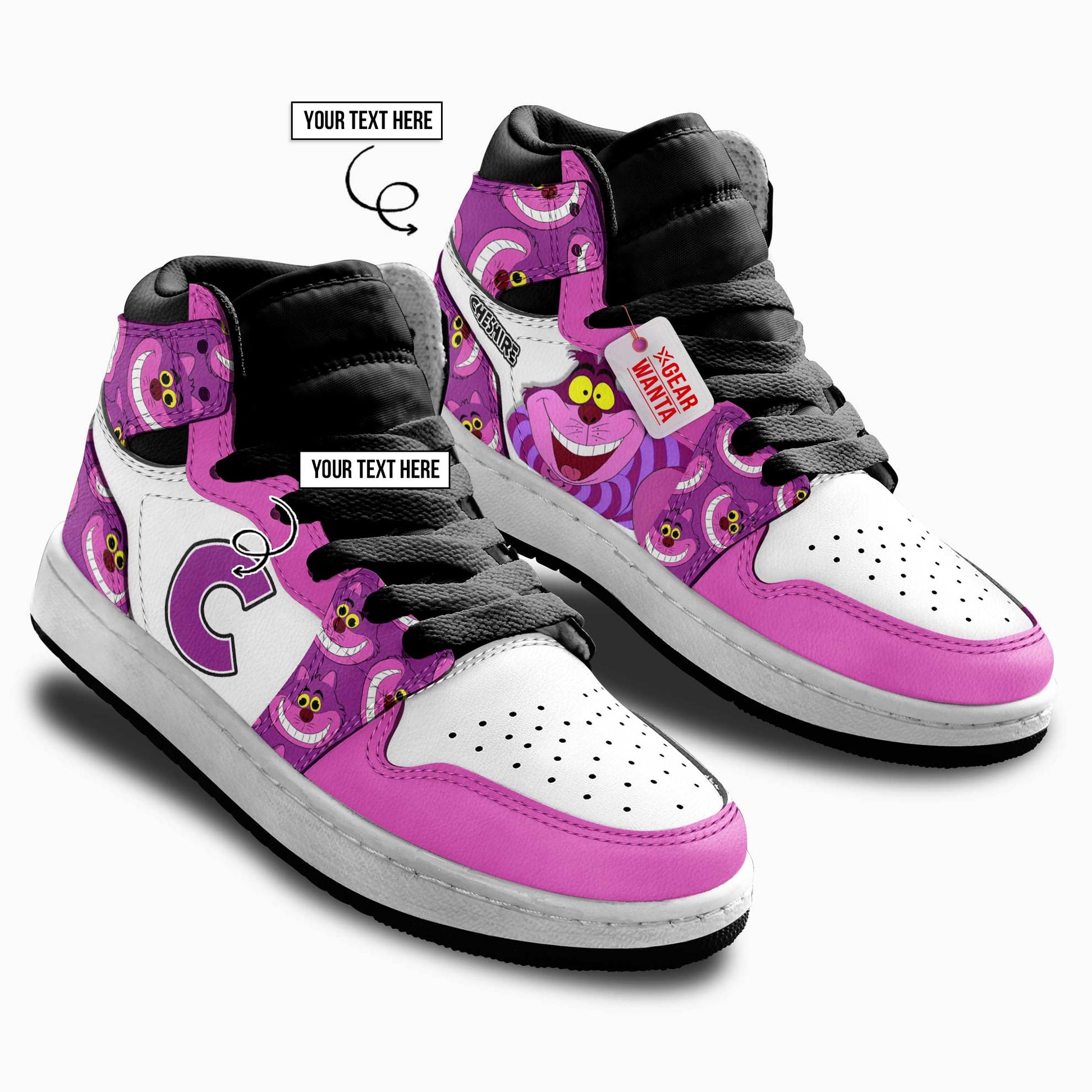 Cheshire Cat Kid J1s Sneakers Cartoon Collection - Gearwanta.com