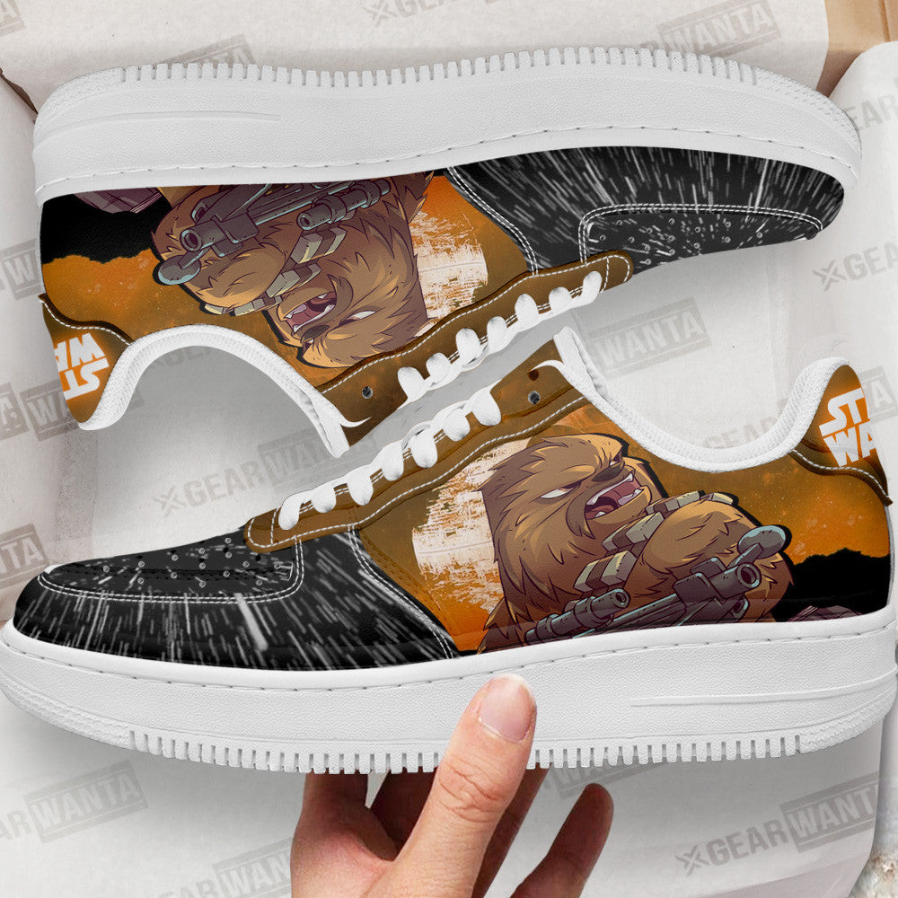 Chewbacca Air Sneakers Custom Star Wars Shoes-Gear Wanta