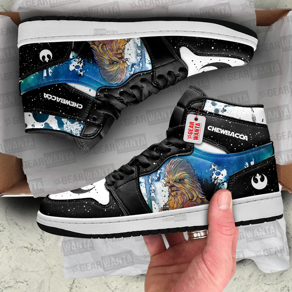 Chewbacca Star Wars J1 Shoes Custom Sneakers PT21-Gear Wanta