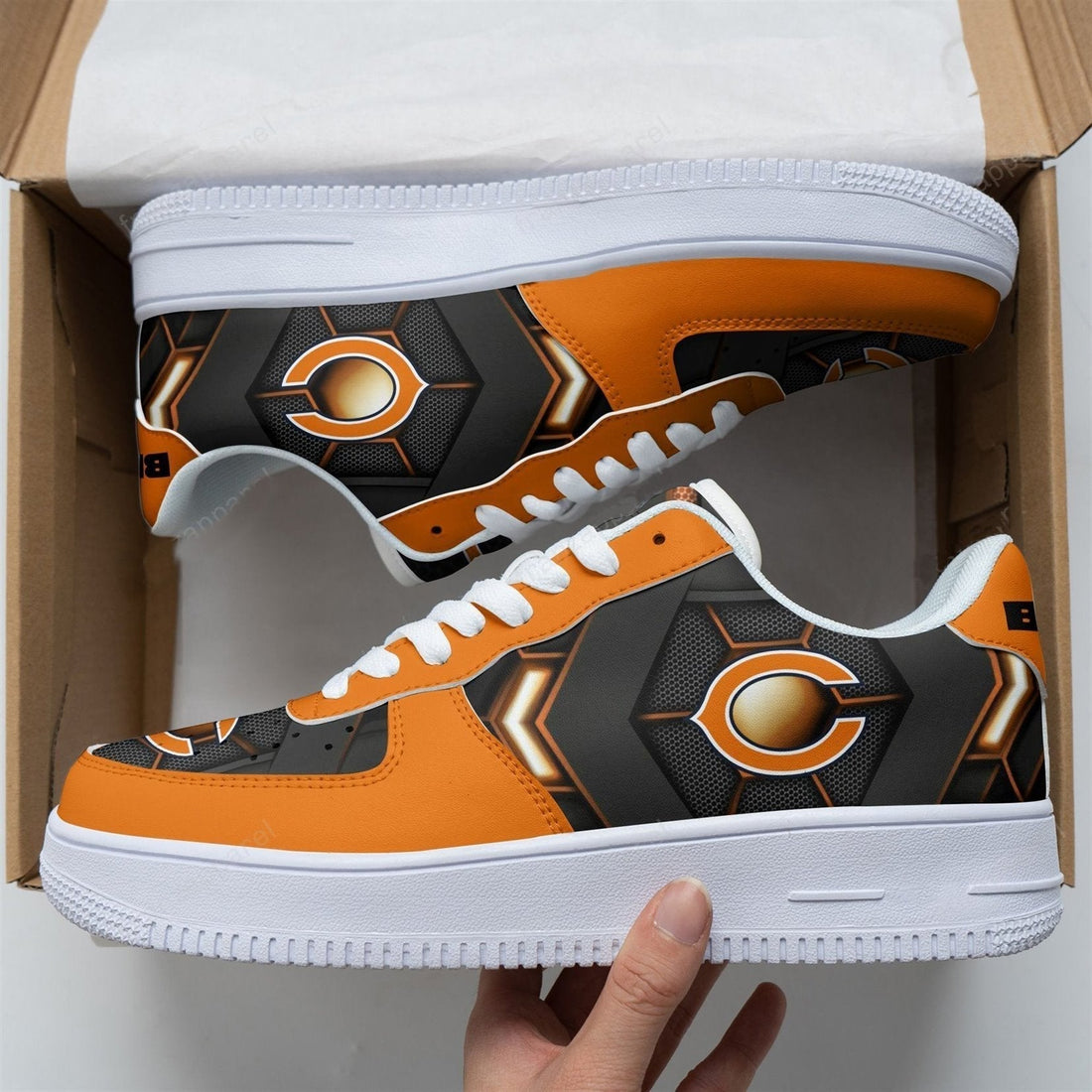 Chicago Bears Air Sneakers 106RB-NAF-Gear Wanta