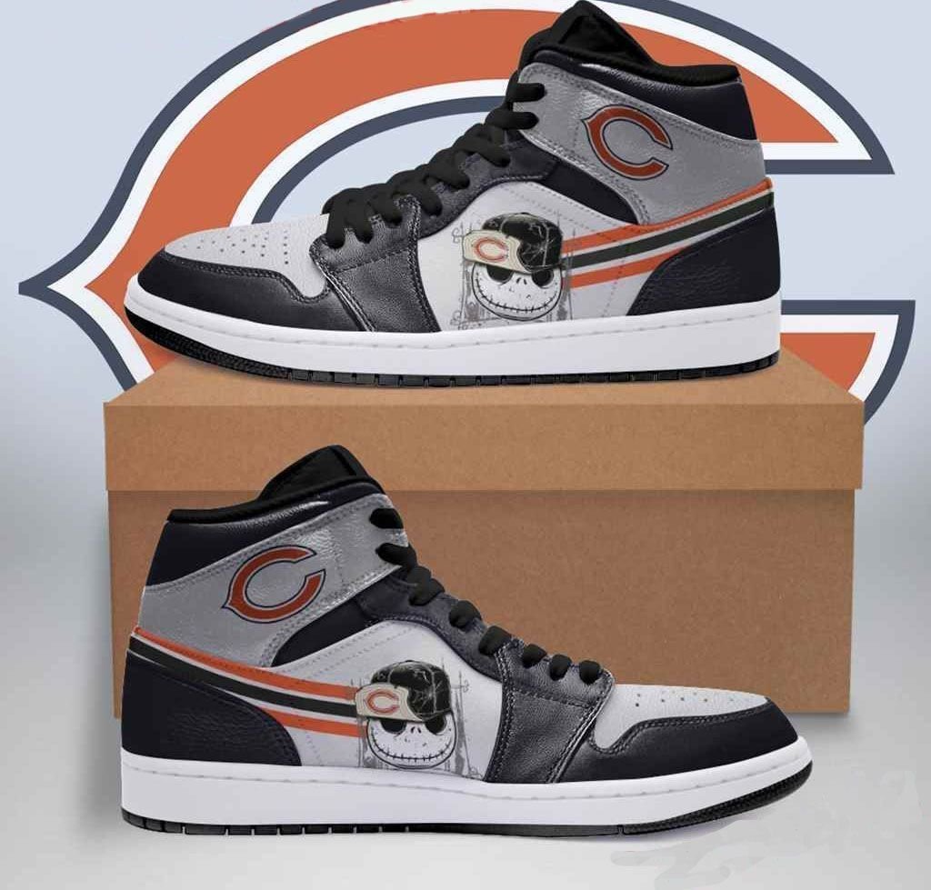 Chicago Bears Aj1 Sneakers Custom-Gear Wanta