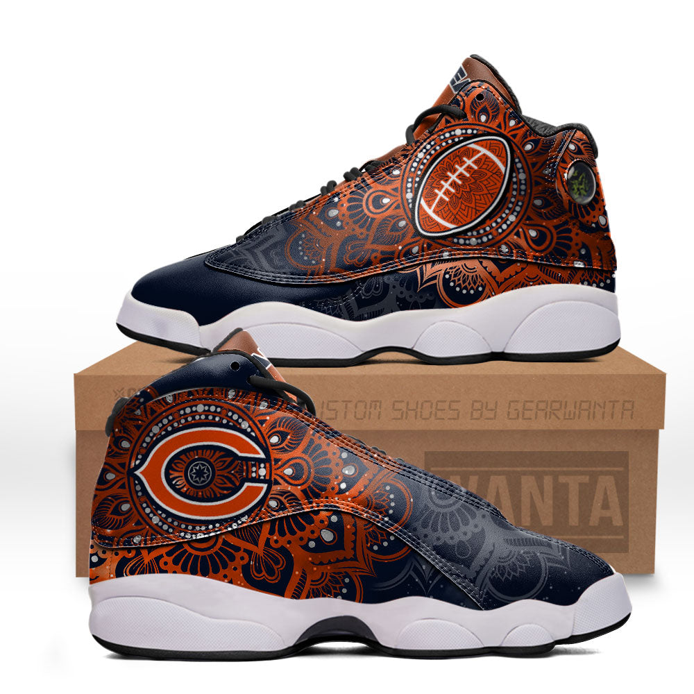 Chicago Bears J13 Sneakers Custom Shoes-Gear Wanta