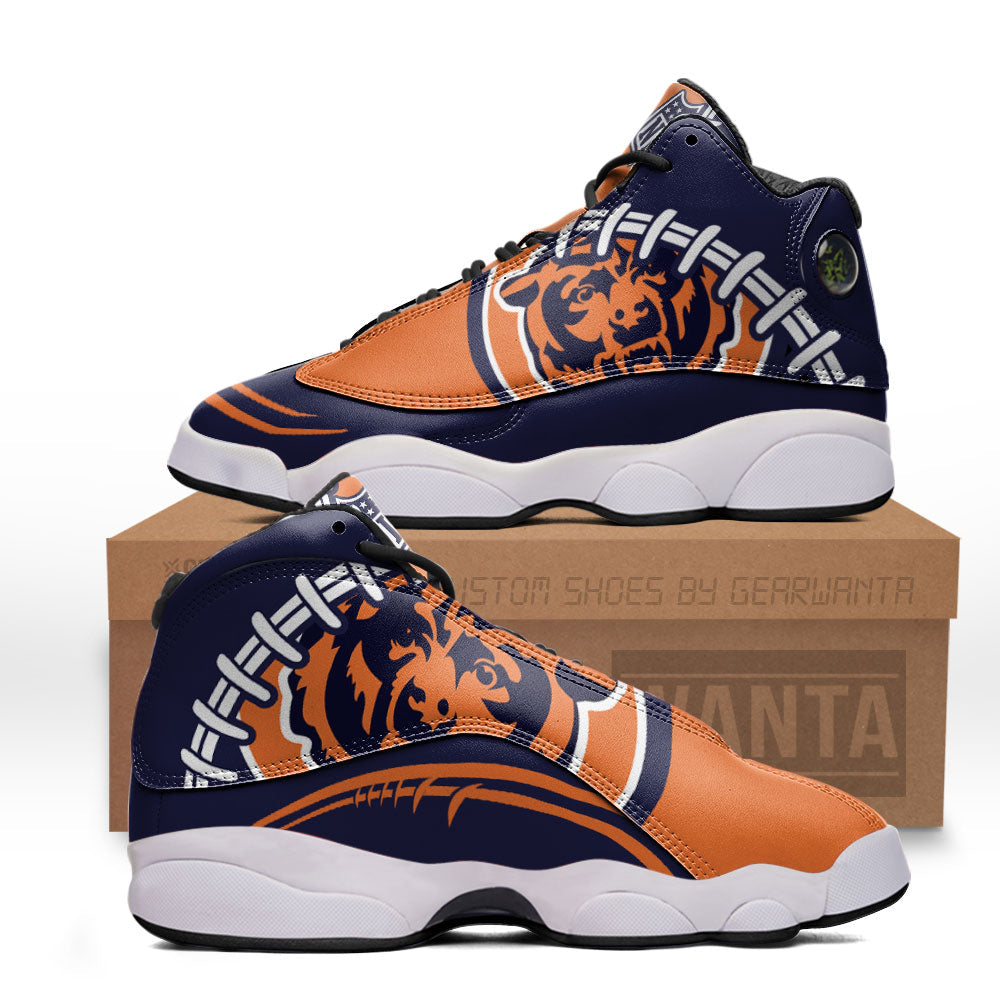 Chicago Bears J13 Sneakers Custom Shoes-Gear Wanta