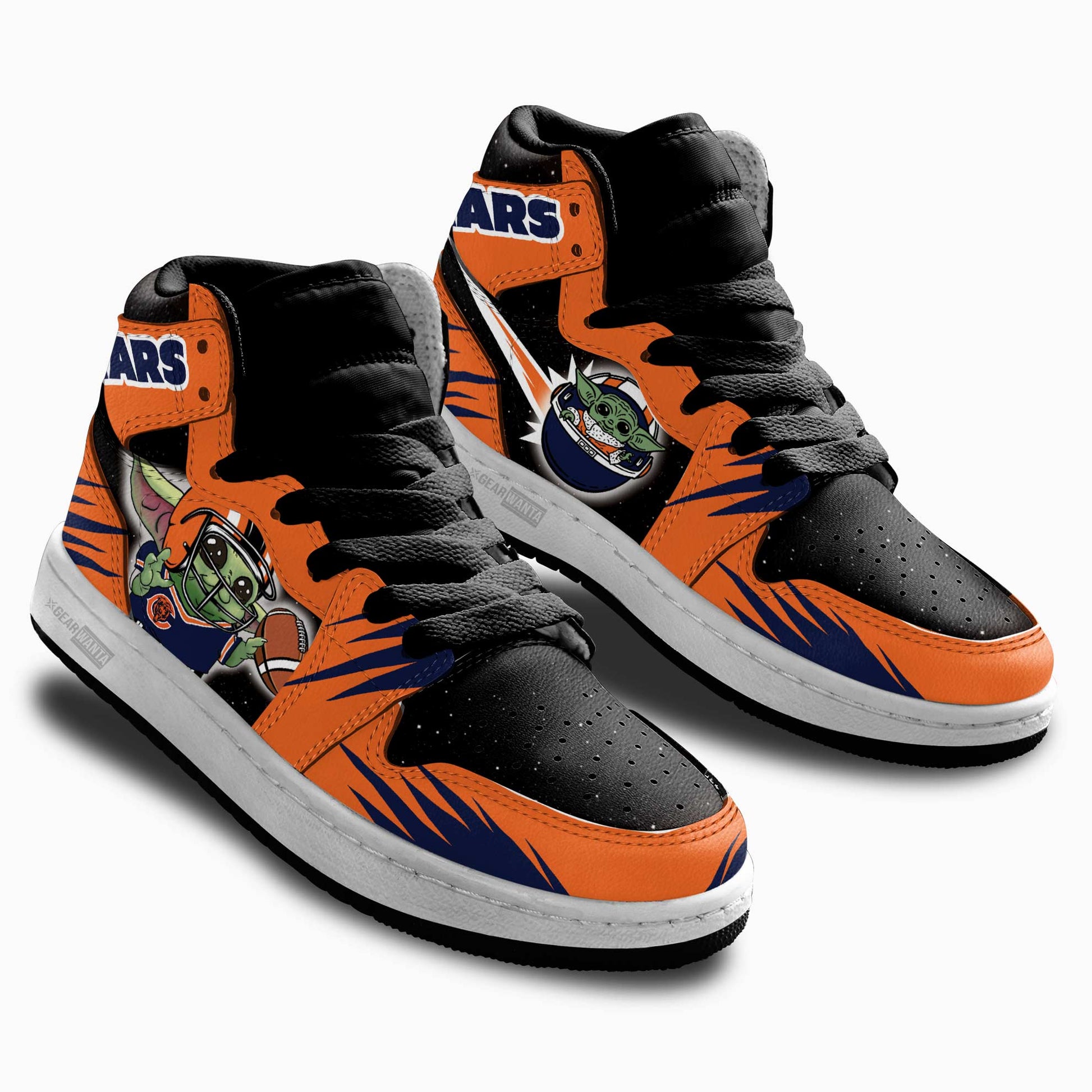 Chicago Bears Kid Sneakers Custom For Kids-Gear Wanta