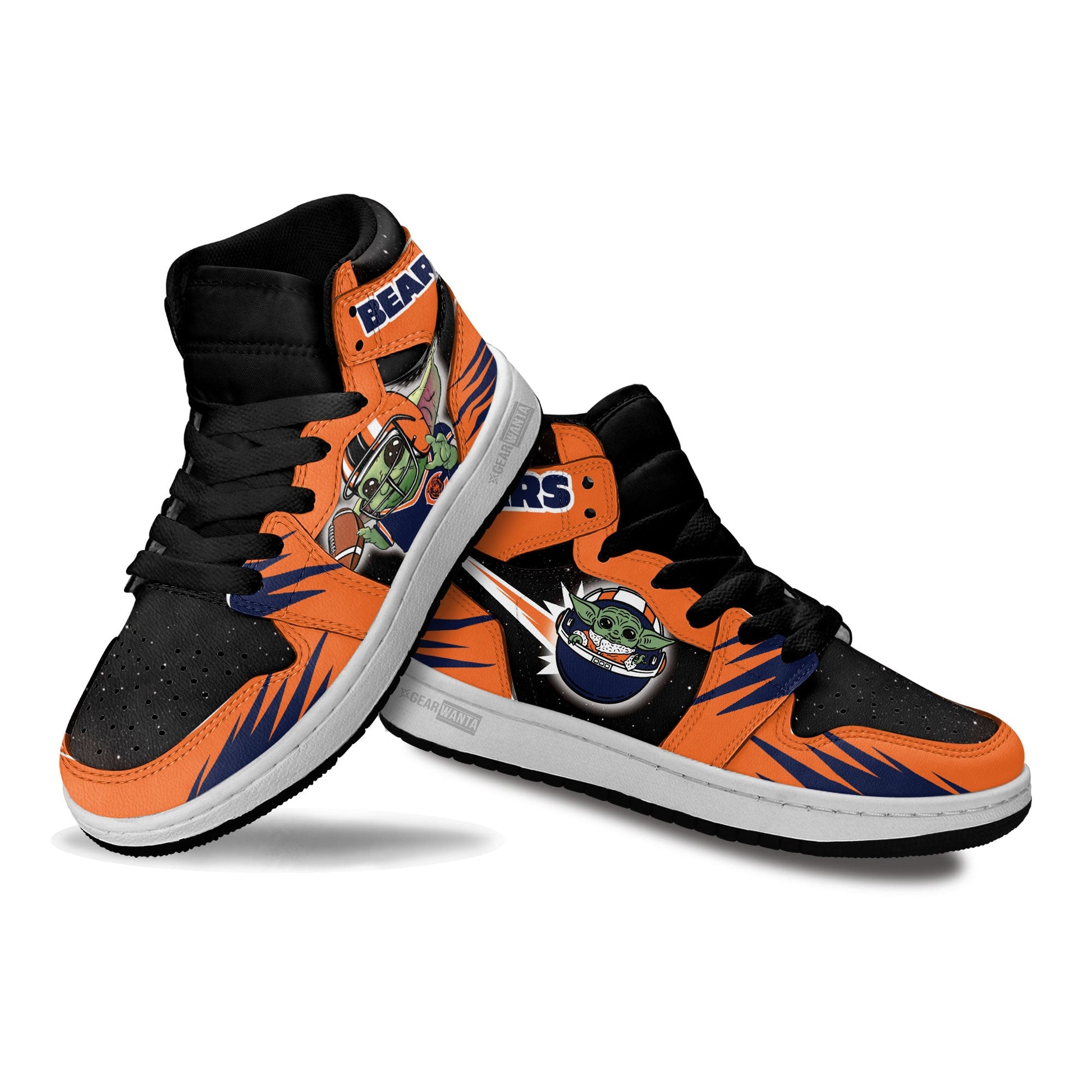 Chicago Bears Kid Sneakers Custom For Kids-Gear Wanta