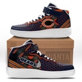 Chicago Bears Sneakers Custom Air Mid Shoes For Fans-Gear Wanta