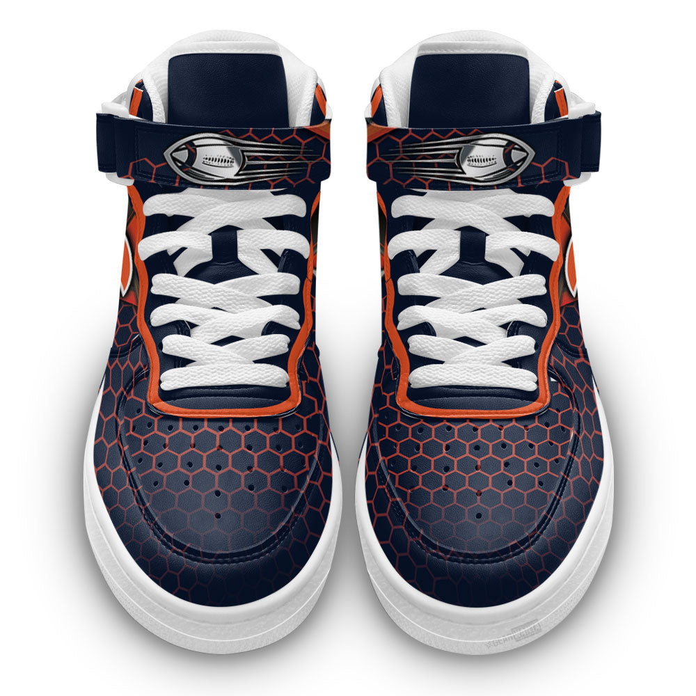 Chicago Bears Sneakers Custom Air Mid Shoes For Fans-Gear Wanta