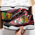 Chicago Blackhawks J13 Sneakers Custom Shoes-Gear Wanta