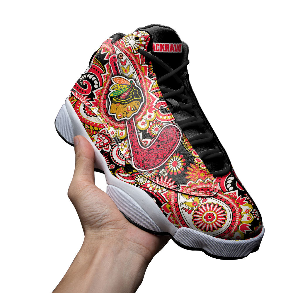 Chicago Blackhawks J13 Sneakers Custom Shoes-Gear Wanta