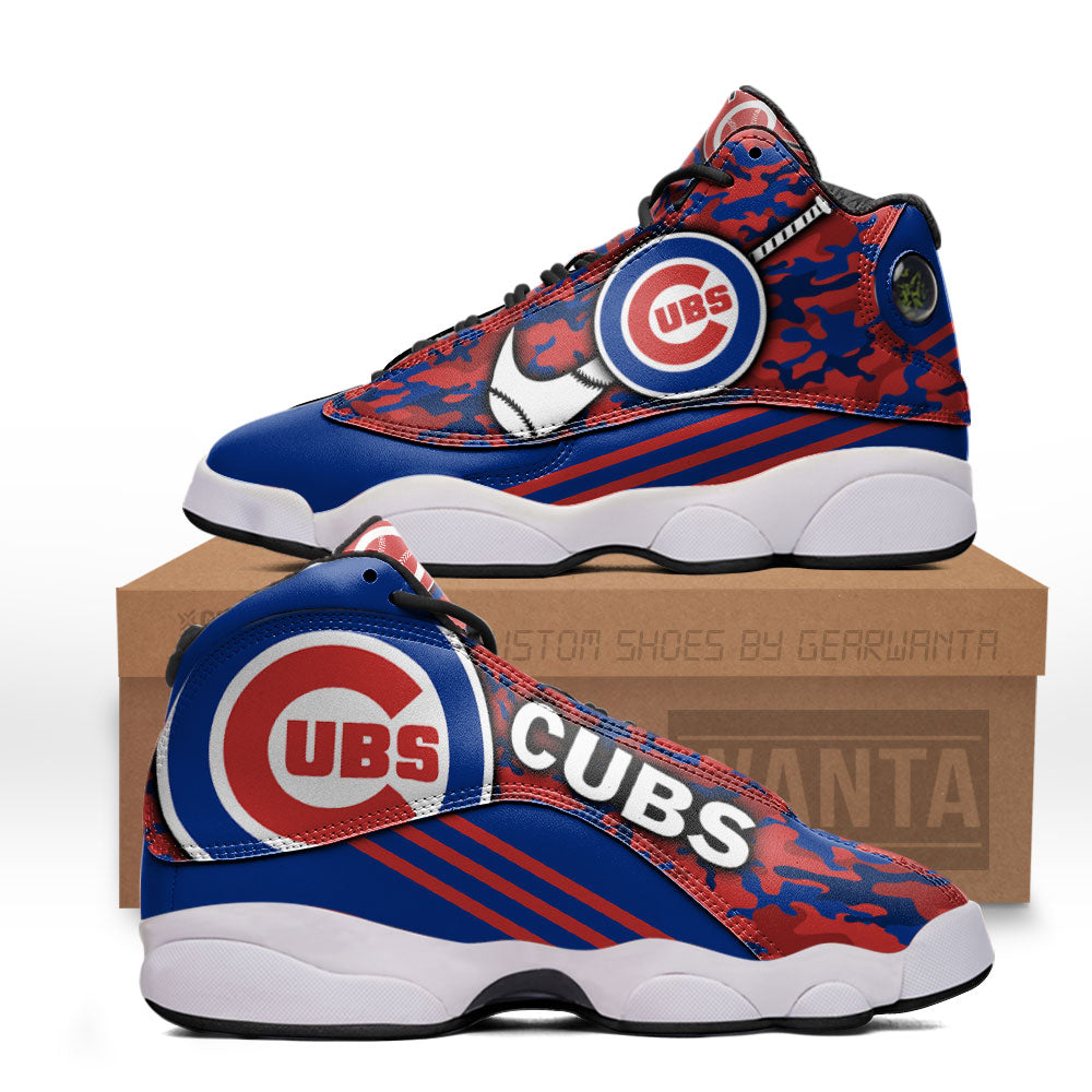 Chicago Cubs J13 Sneakers Custom Shoes-Gear Wanta