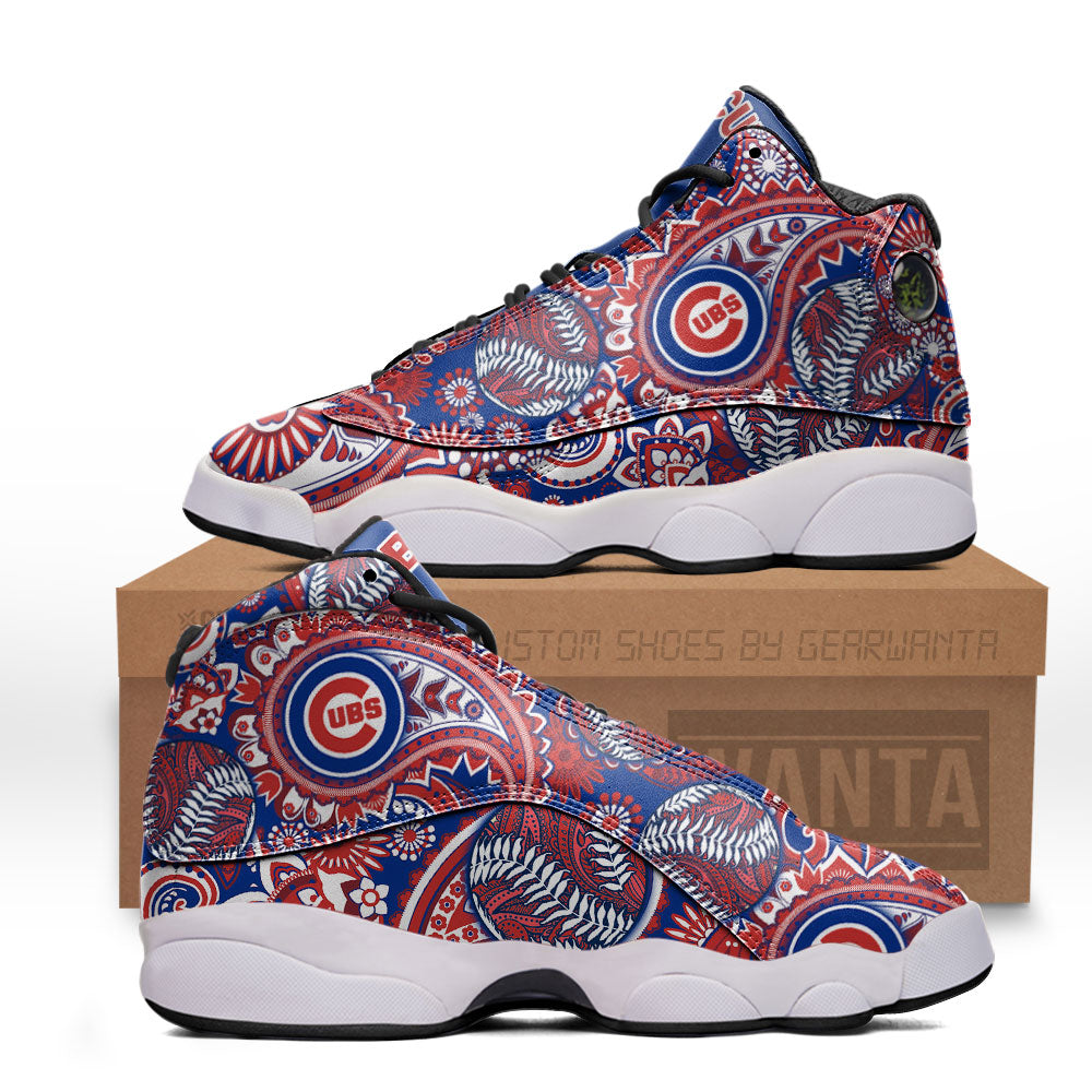 Chicago Cubs J13 Sneakers Custom Shoes-Gear Wanta