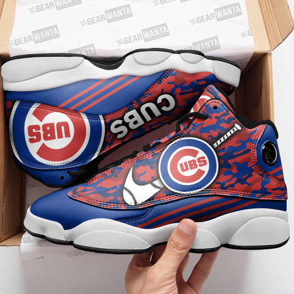 Chicago Cubs J13 Sneakers Custom Shoes-Gear Wanta