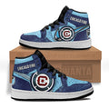 Chicago Fire Kid J1 Sneakers Custom Shoes For Kids-Gear Wanta