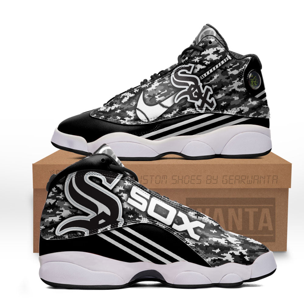 Chicago White Sox J13 Sneakers Custom Shoes-Gear Wanta