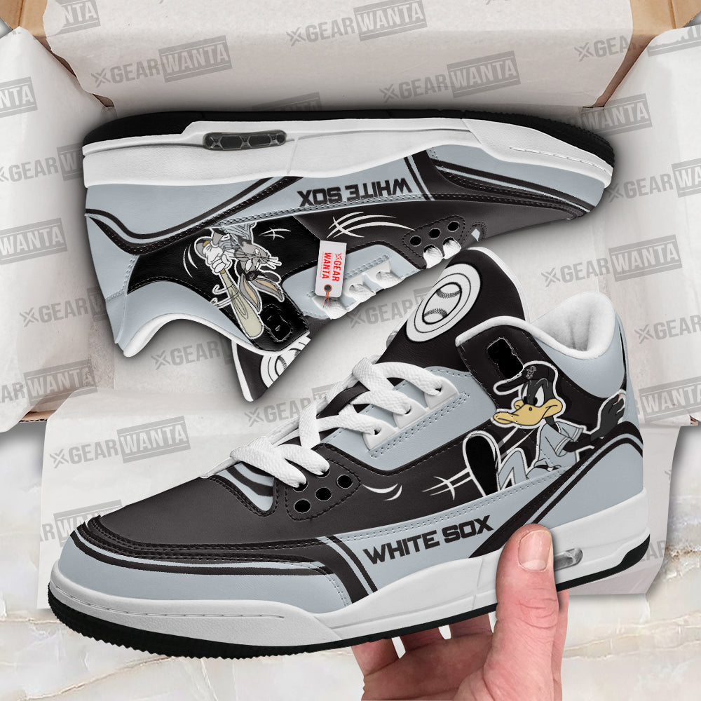 Chicago White Sox J3 Sneakers Custom Shoes-Gear Wanta