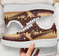 Chocolate Frosted Donut Custom Sneakers TT15-Gear Wanta