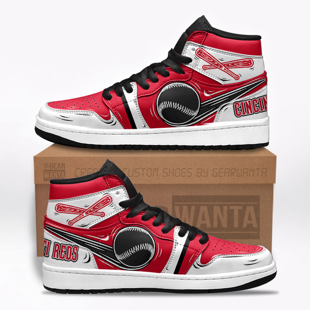 Cincinati Reds Shoes Custom Gifts Idea For Fans TT13-Gear Wanta