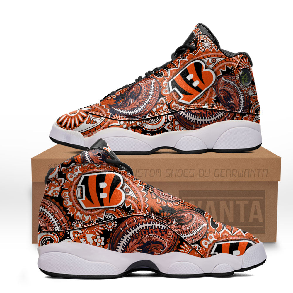 Cincinnati Bengals J13 Sneakers Custom Shoes-Gear Wanta