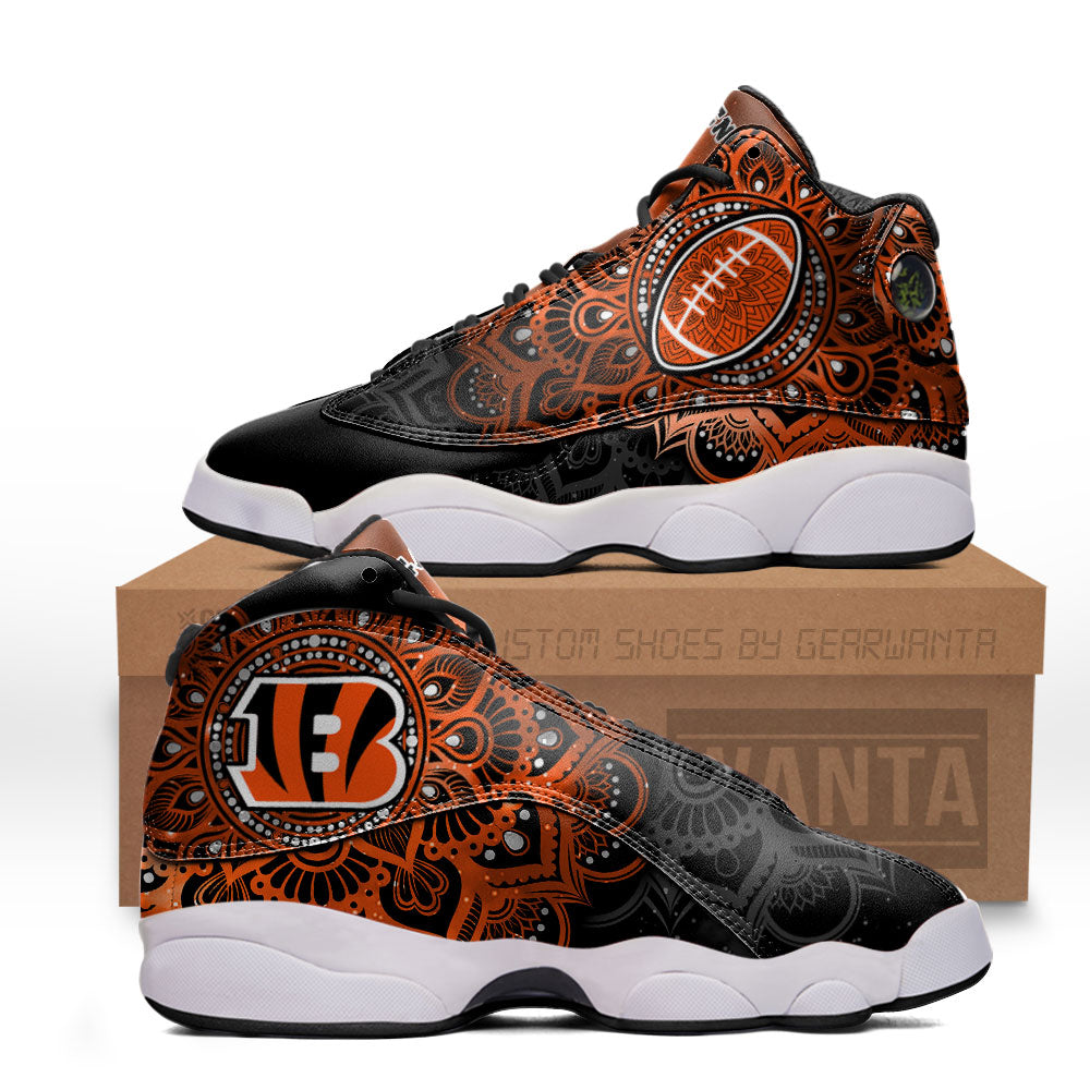 Cincinnati Bengals J13 Sneakers Custom Shoes-Gear Wanta