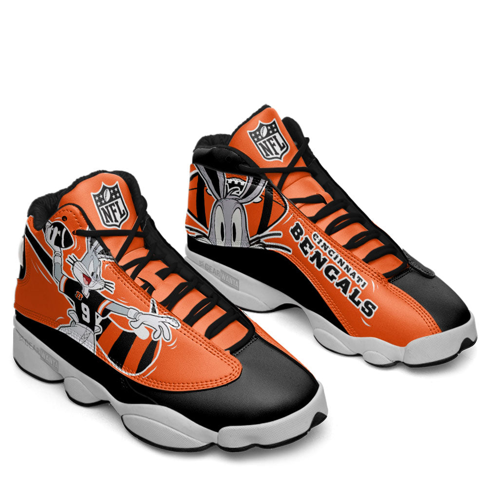 Cincinnati Bengals J13 Sneakers Custom Shoes-Gear Wanta