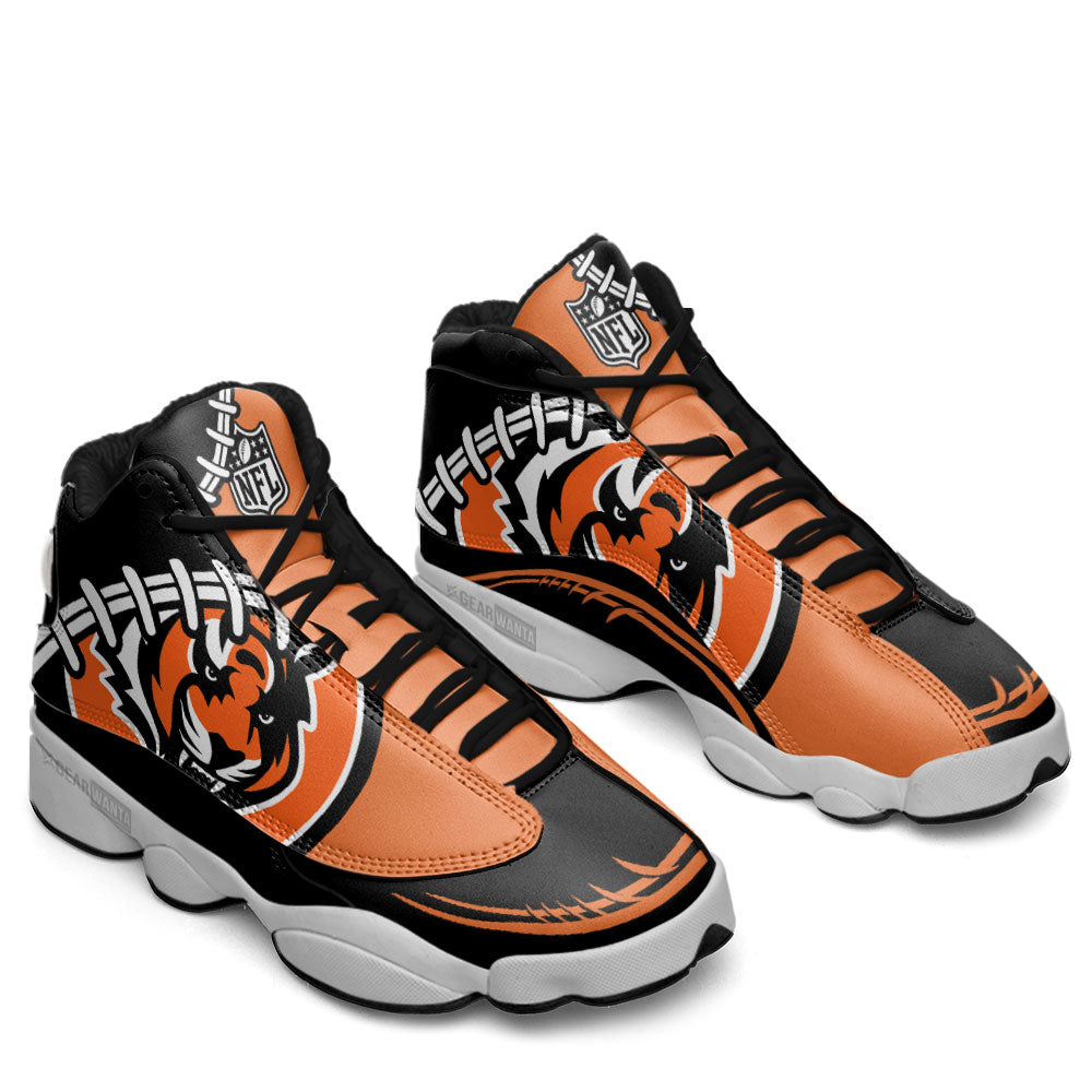 Cincinnati Bengals J13 Sneakers Custom Shoes-Gear Wanta