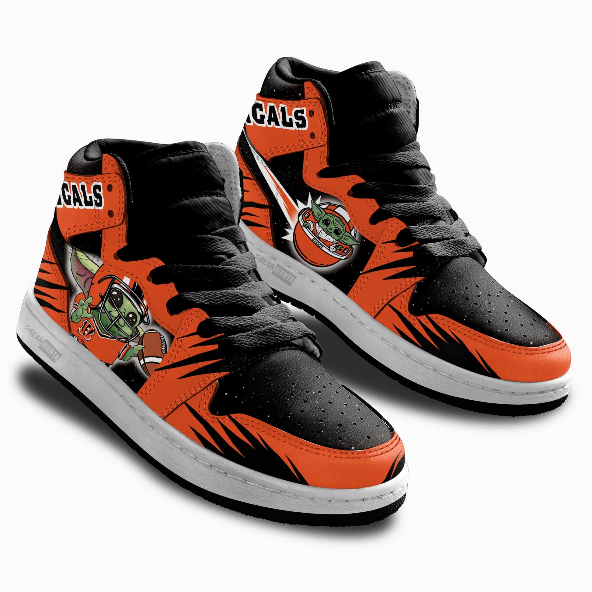 Cincinnati Bengals Kid Sneakers Custom For Kids-Gear Wanta