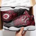 Cincinnati Reds J13 Sneakers Custom Shoes-Gear Wanta