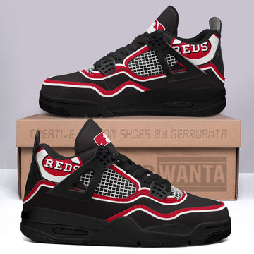 Cincinnati Reds Aj4 Sneakers Custom Shoes-Gear Wanta